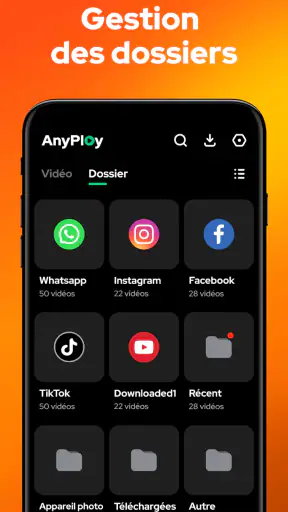Lecteur vidéo – AnyPlay screenshot 2