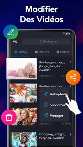 Lecteur vidéo et musique screenshot 3