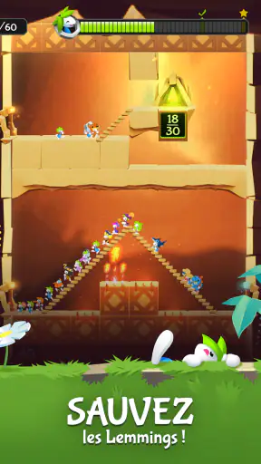 Lemmings - Aventure puzzle screenshot 8