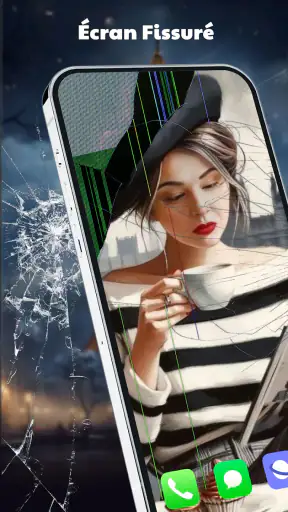 Les Fonds D'écran Cassé screenshot 2
