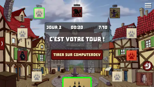 Loups-Garous en ligne screenshot 2