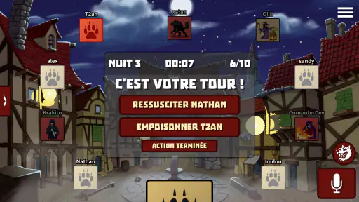 Loups-Garous en ligne screenshot 3