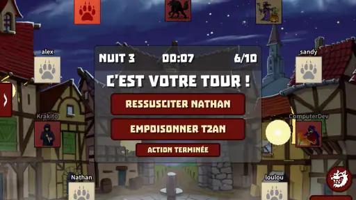 Loups-Garous en ligne screenshot 9
