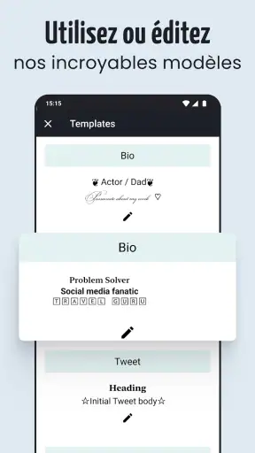Lettre Fonts - Texte Stylisé screenshot 4