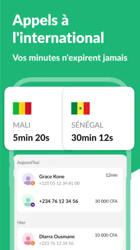 Libon: Appels et Transferts screenshot 1