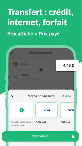 Libon: Appels et Transferts screenshot 2