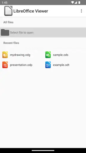LibreOffice Viewer screenshot 1