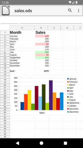 LibreOffice Viewer screenshot 3
