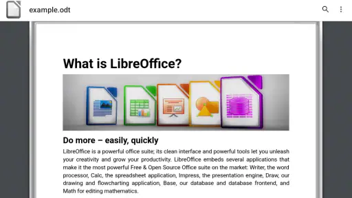 LibreOffice Viewer screenshot 6