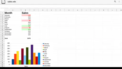 LibreOffice Viewer screenshot 7