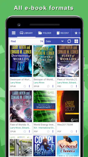 Librera: EPUB & PDF Reader screenshot 1