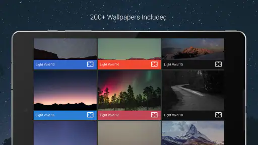 Light Void Pro - White Icons screenshot 12