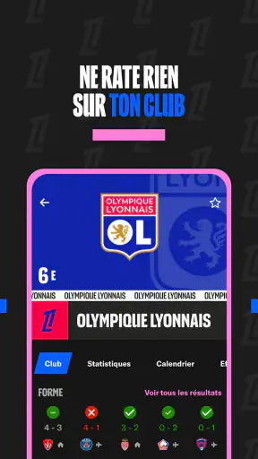 Ligue 1 App Officielle screenshot 2