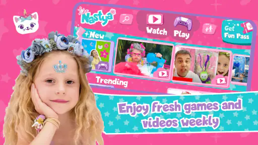 Like Nastya: Jeux et Vidéos screenshot 3