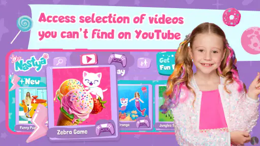 Like Nastya: Jeux et Vidéos screenshot 4