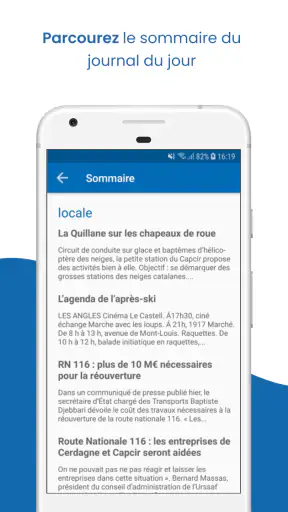 L'independant, Le Journal screenshot 2