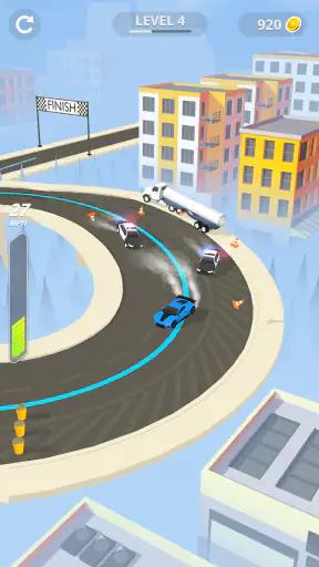 Line Race : courses de rue screenshot 7