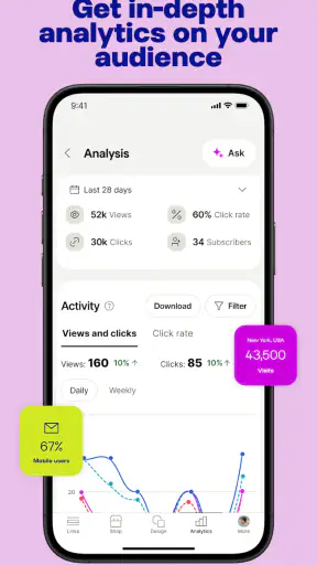 Linktree: Link in bio creator screenshot 5