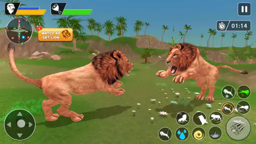 Lion Games Animal Simulator 3D screenshot 9