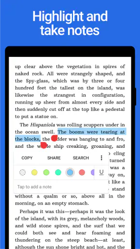 Lithium: EPUB Reader screenshot 2