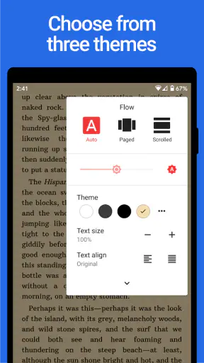 Lithium: EPUB Reader screenshot 3