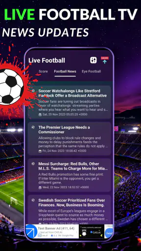 Live Football TV HD 2026 screenshot 8