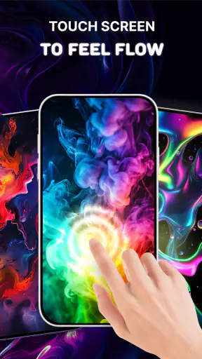 Live Wallpaper 4K: Magic Fluid screenshot 3