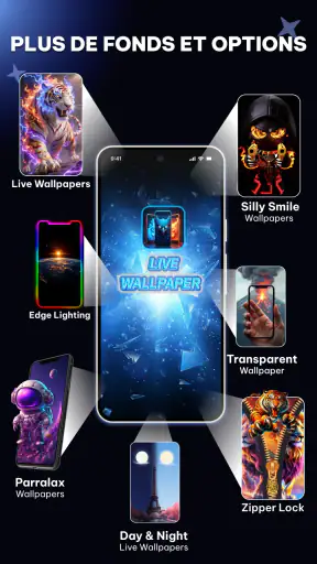 3D Live Wallpaper Maker 4K screenshot 1