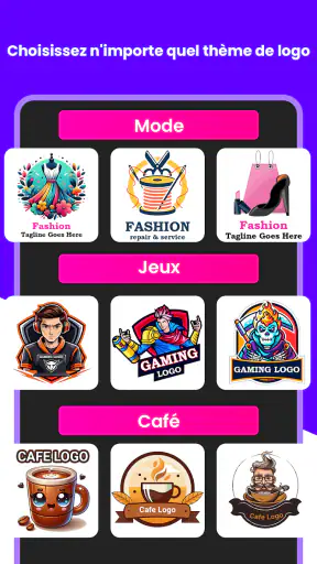 Logo Maker- Concepteur de Logo screenshot 4