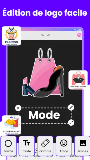 Logo Maker- Concepteur de Logo screenshot 5