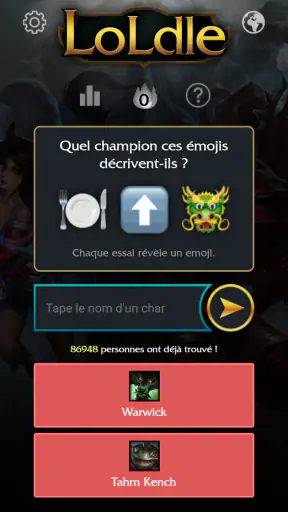 LoLdle Officiel screenshot 4
