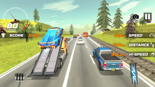 Lourd Trafic Course : Rapide screenshot 4