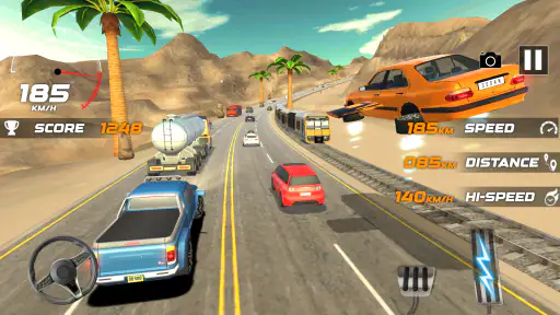 Lourd Trafic Course : Rapide screenshot 8