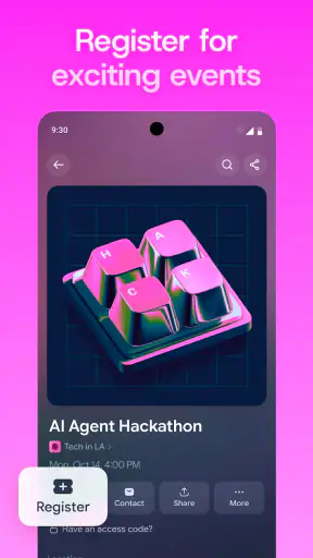 Luma : événement et invitation screenshot 4
