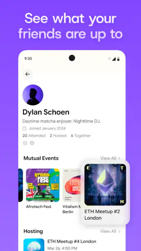 Luma : événement et invitation screenshot 5