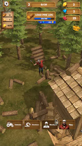 Lumberjack Driver screenshot 5