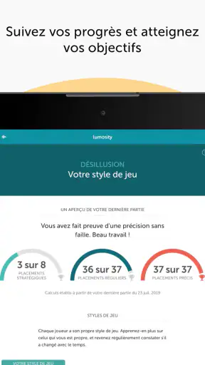 Lumosity : Jeux Cognitifs screenshot 12
