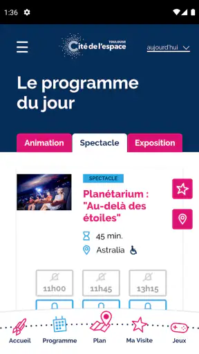 Ma Cité de l'espace screenshot 5