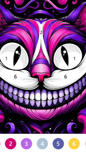 Macabre Color Paint By Number screenshot 11