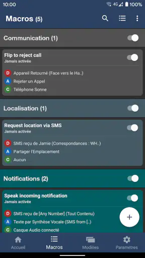 MacroDroid - Automatisation screenshot 3