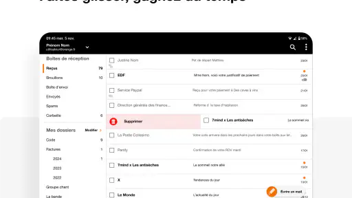 Mail Orange - Messagerie email screenshot 10