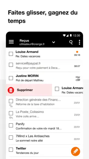 Mail Orange - Messagerie email screenshot 3