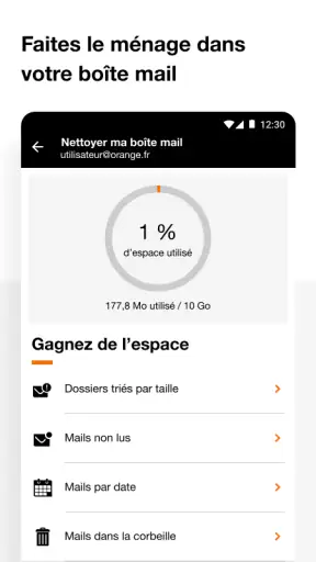 Mail Orange - Messagerie email screenshot 4