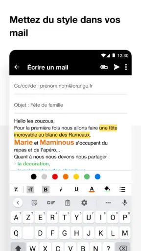 Mail Orange - Messagerie email screenshot 6
