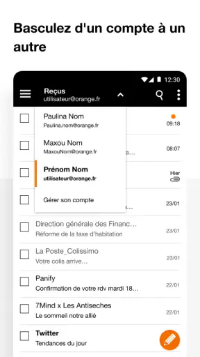 Mail Orange - Messagerie email screenshot 7
