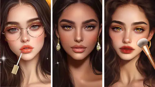 Makeup Styling: Jeux de Fille screenshot 2