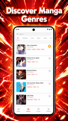 Manga Reader - Comic Books screenshot 3