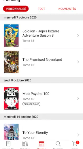 Mangacollec screenshot 4