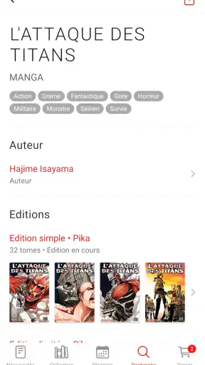 Mangacollec screenshot 5