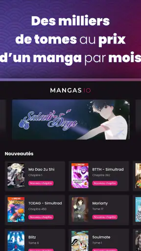 Mangas.io - 100% manga, 0% pub screenshot 9